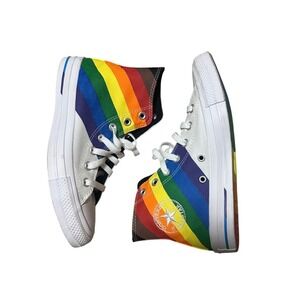 Converse Pride Chuck Taylor High Top Rainbow Unisex Men 4.5 Women 6.5
